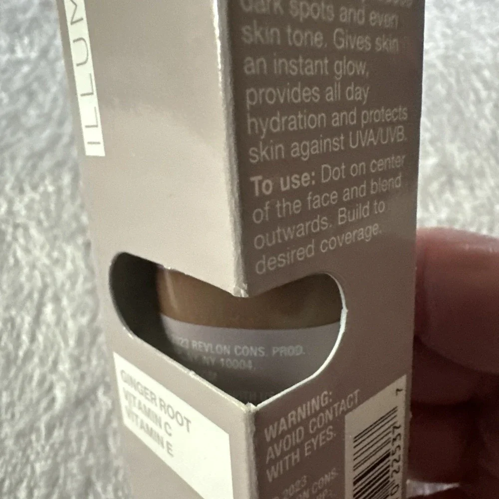 Revlon Illuminance Serum Tint Foundation 517 Amber Exp 9/25 Made In USA